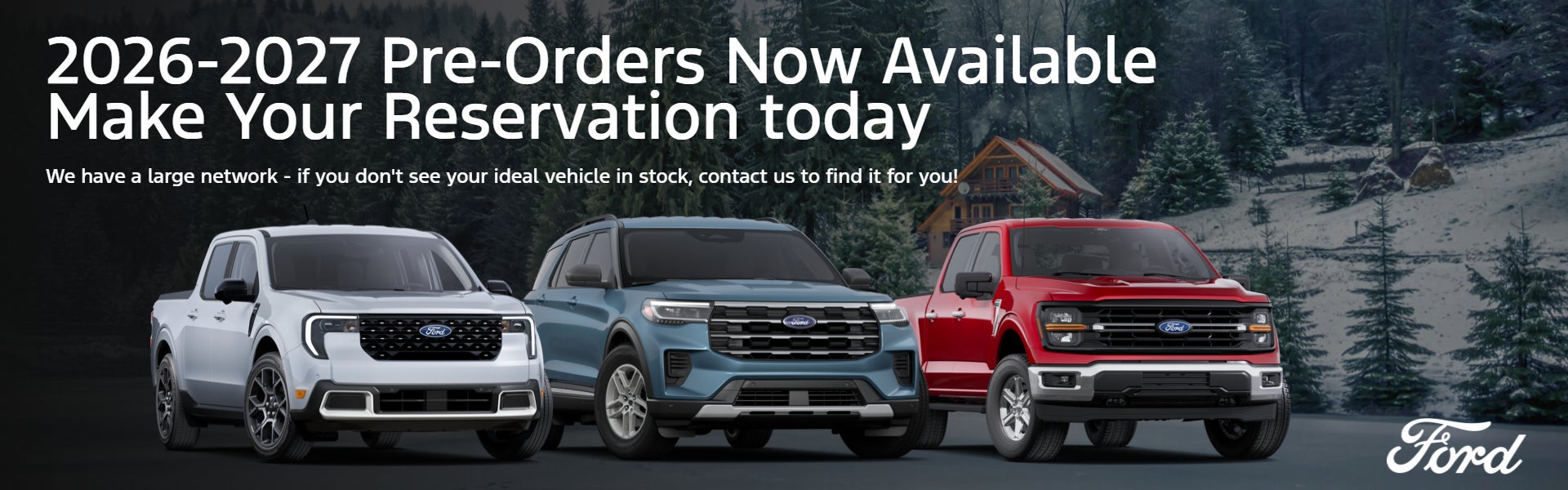 2026-2027 Pre Orders Now Available